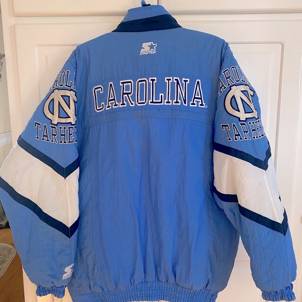 Adult Carolina Tarheel vintage STARTER puffer coat
